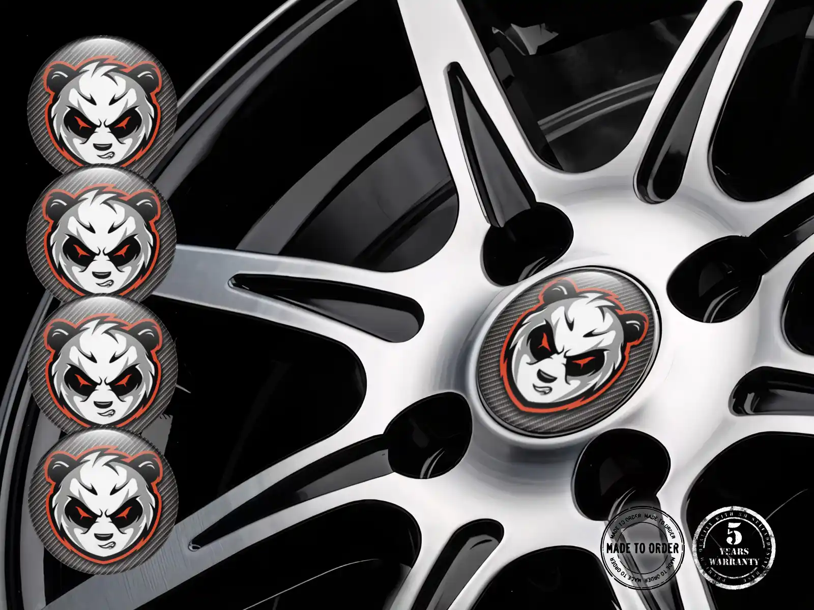 Decals on Wheels Sports Temporal Thrust Wave